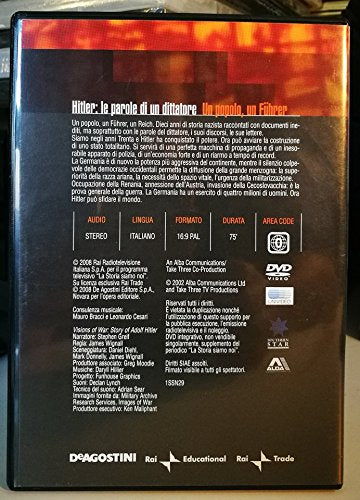 EBOND Hitler: le parole di un dittatore Un popolo, un Fuhrer - n.29 La Storia siamo noi Editoriale DeAgostini DVD D046164