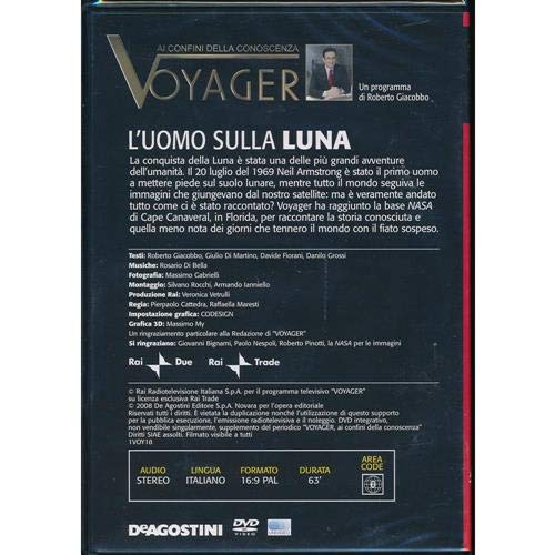 EBOND L'uomo sulla Luna - Voyager ai confini della conoscenza n.18 DeAgostini DVD D101016