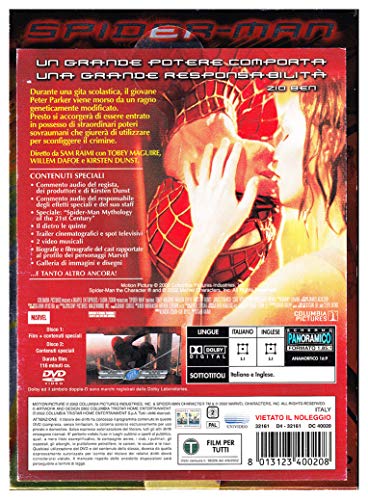 EBOND Spider-Man 2DVD custodia DIGIPACK D027183