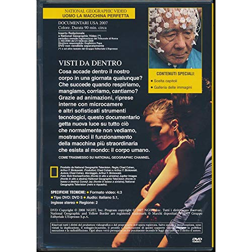 EBOND Uomo - La Macchina Perfetta - n. 59 - National Geographic DVD D054006