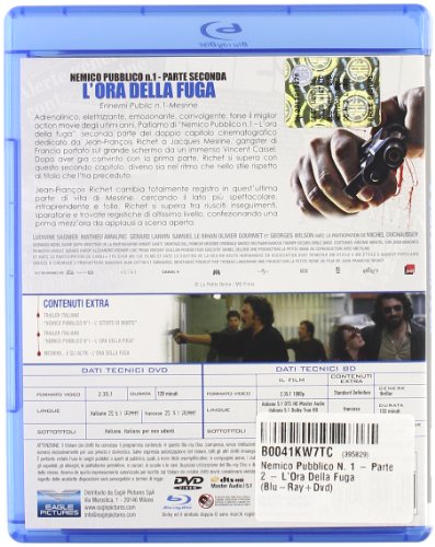 EBOND Nemico pubblico n.1 - Parte seconda - L'ora della fuga (+DVD) BLURAY DL001554