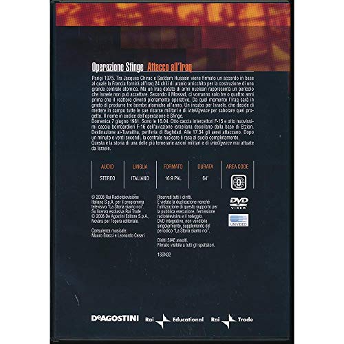 EBOND Operazione Sfinge - Attacco all'Iraq - n.32 - La Storia Siamo Noi - Editoriale De Agostini DVD D046169