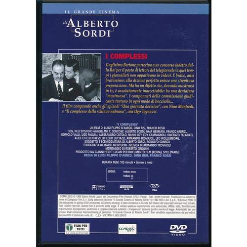 EBOND I complessi - Il Grande Cinema di Alberto Sordi - Fabbri Editori DVD D064008