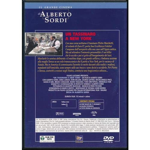 EBOND Un tassinaro a New York - Il grande cinema di Alberto Sordi - Fabbri Editori DVD DL001264