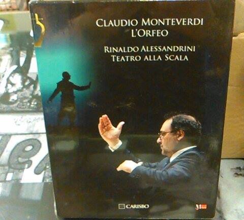 EBOND CLAUDIO MONTEVERDI - L'ORFEO - RINALDO ALESSANDRINI - TEATRO DELLA SCALE - dvd+cd D044102