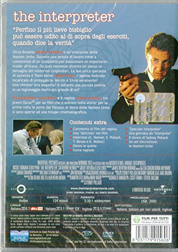 EBOND The interpreter DVD Ex-Noleggio ND017063