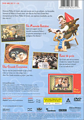 EBOND Wallace & Gromit - Les Incroyables DVD DL001031