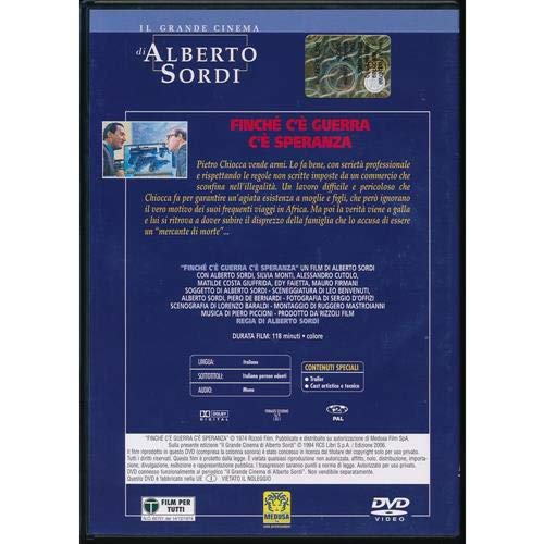 EBOND Finche c'e guerra c'e speranza - Il Grande Cinema di Alberto Sordi - Fabbri Editori DVD D051049