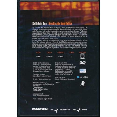 EBOND Battlefield Tour - Assalto alla linea Gotica - n.30 - La Storia Siamo Noi - Editoriale De Agostini DVD D046165