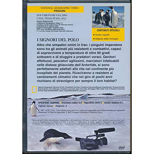 EBOND Pinguini - Imperatori dei Ghiacci - n. 48 - National Geographic DVD D056006