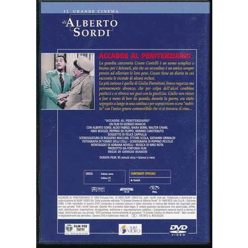 EBOND Accadde al penitenziario - Il Grande Cinema di Alberto Sordi - Fabbri Editori DVD DL001261