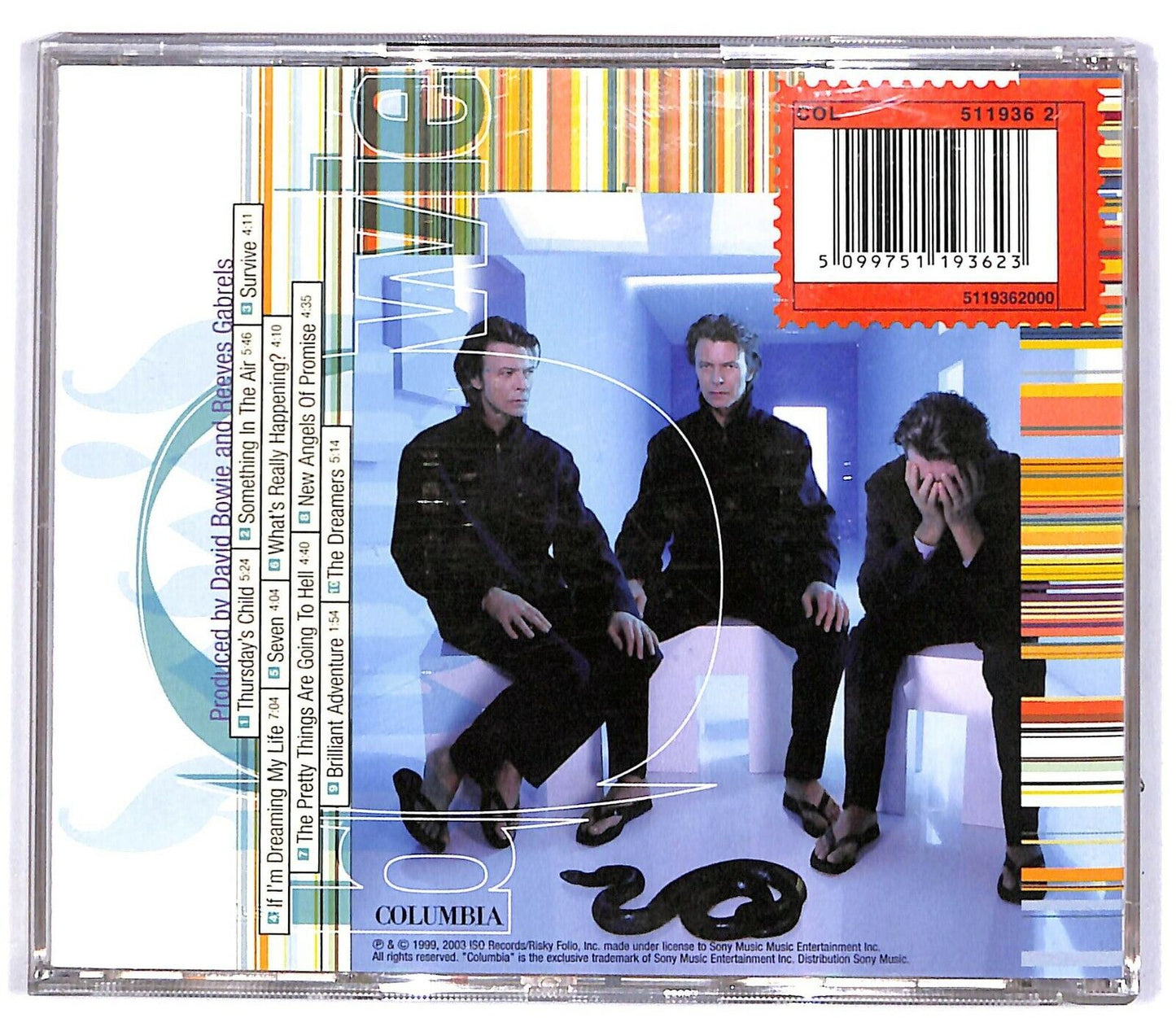 EBOND David Bowie - Hours... CD CD031327