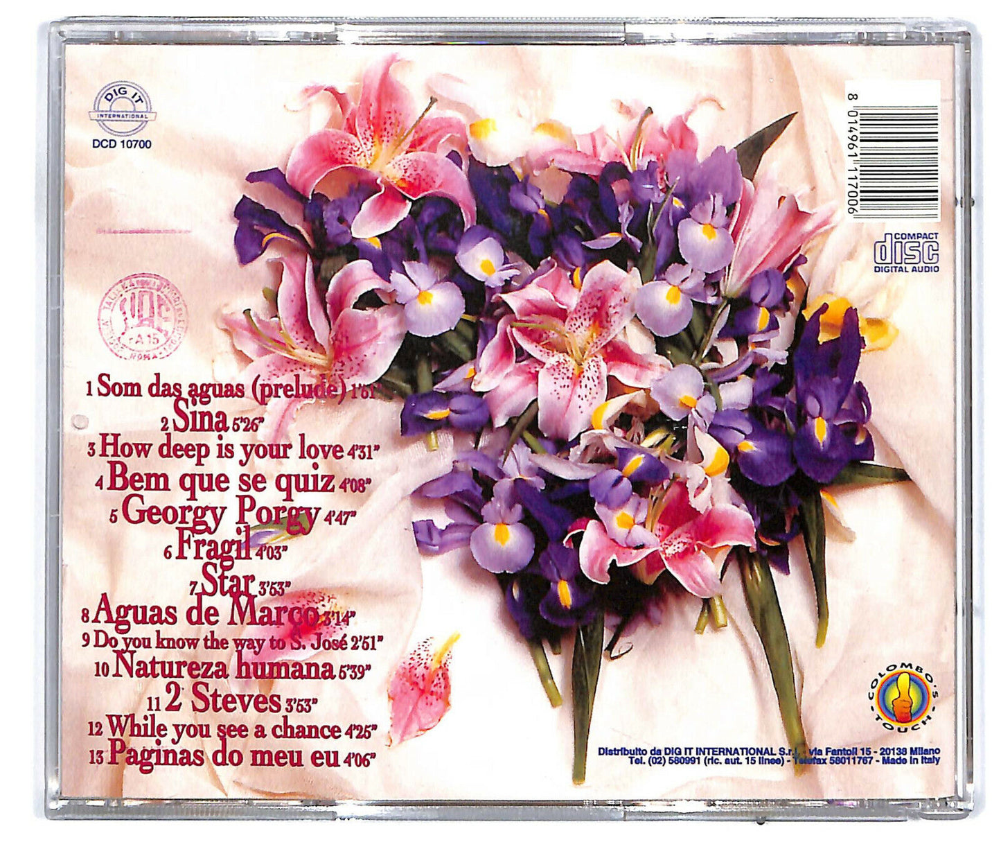 EBOND Brazilian Love Affair - Natureza Humana CD CD031412