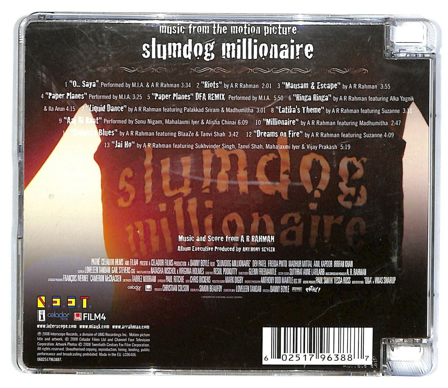 EBOND A.r. Rahman - Slumdog Millionaire CD CD031950