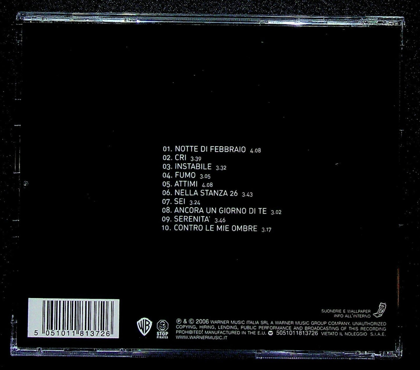 EBOND Nek - Nella Stanza 26 CD CD020006