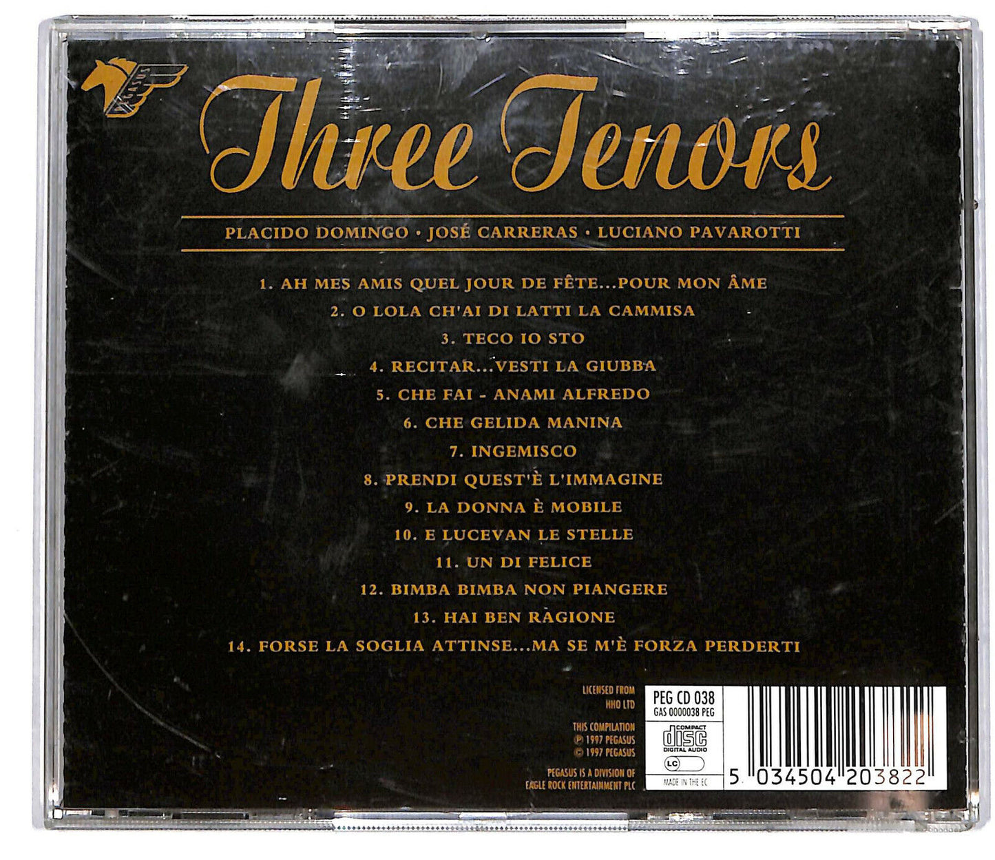 EBOND The Three Tenors - Three Tenors CD CD034406