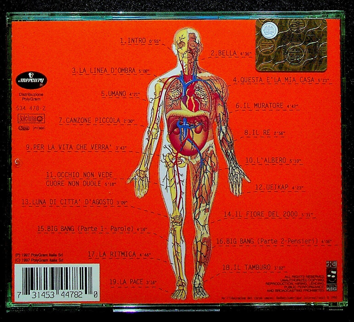 EBOND Jovanotti - Lorenzo 1997 - L'albero CD CD018013