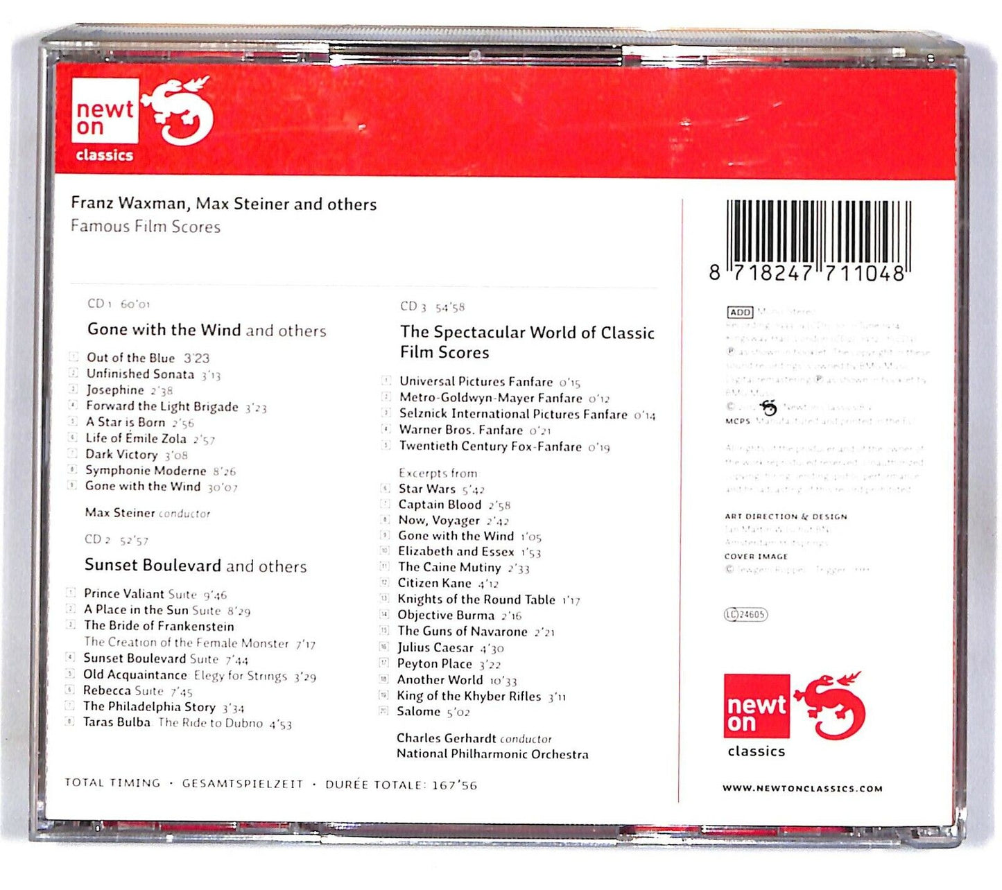 EBOND Franz Waxman, Max Steiner - Famous Film Scores CD CD032425