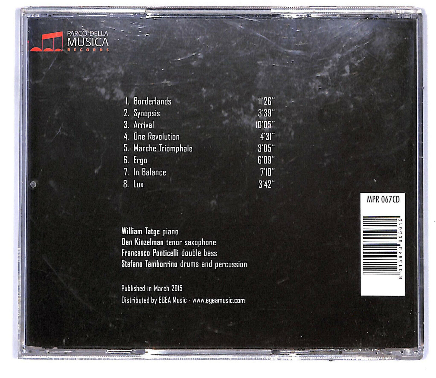EBOND William Tatge + Last Call - Borderlands CD CD032052
