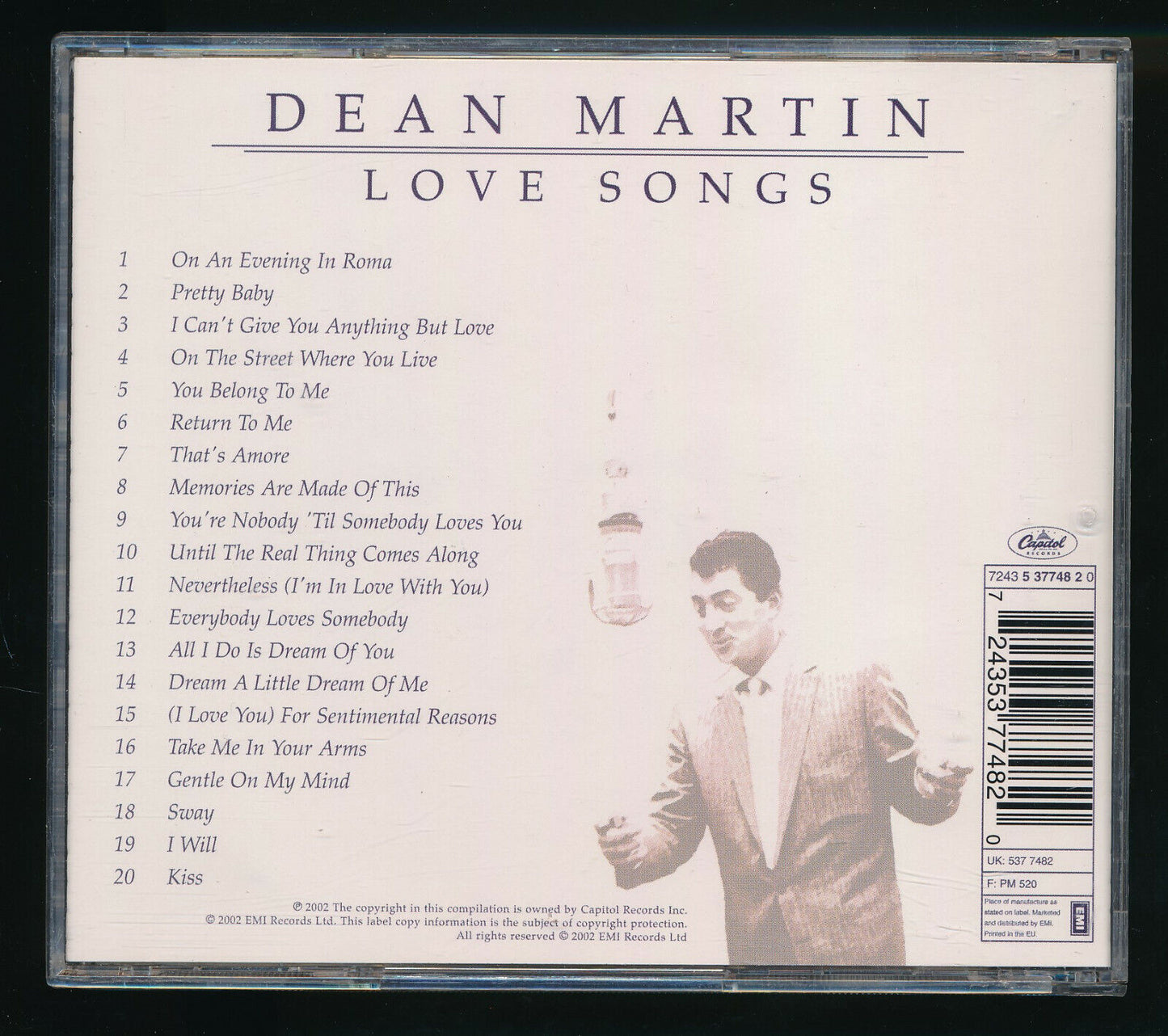 EBOND Dean Martin - Love Songs CD CD030428