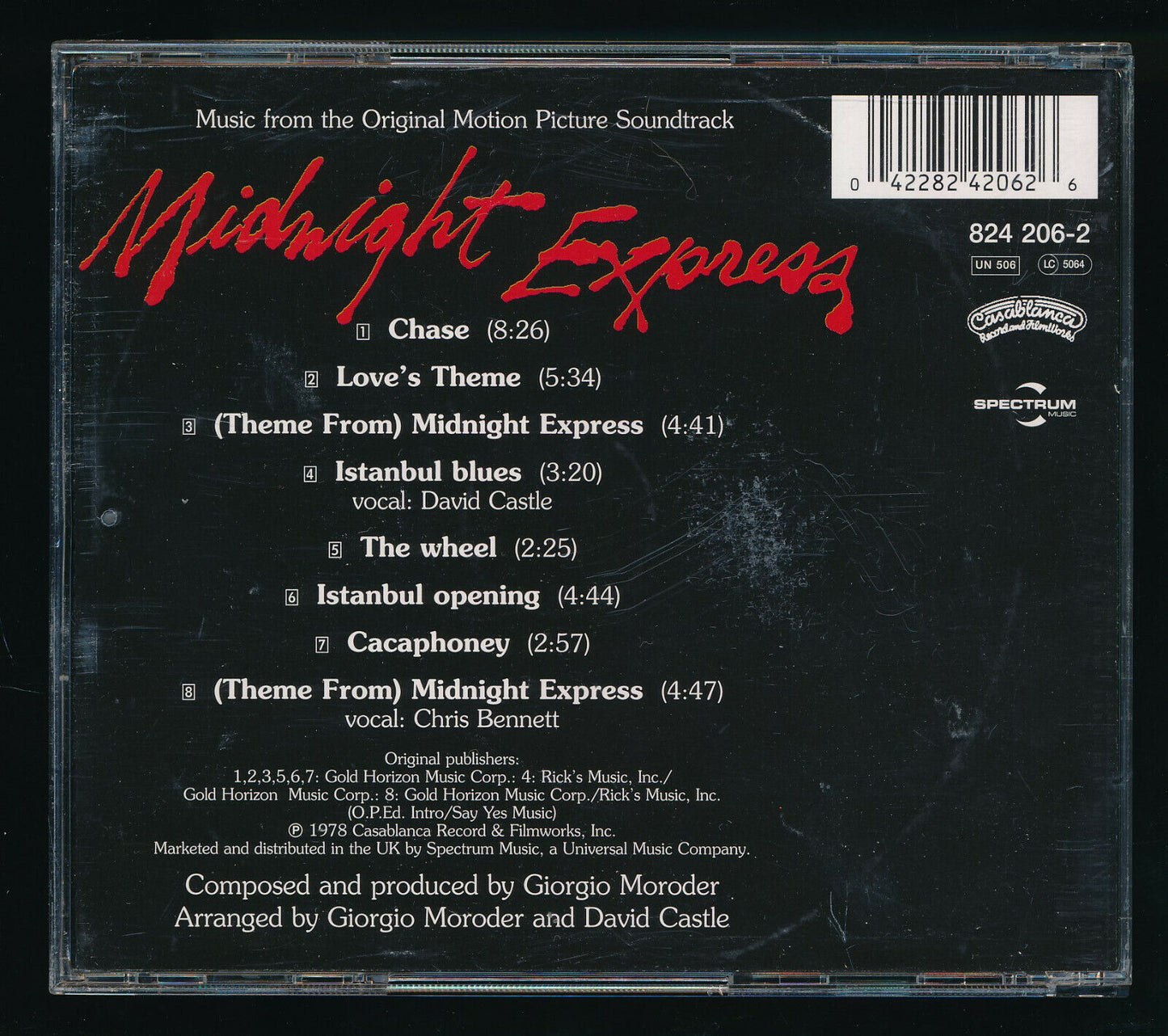 EBOND Giorgio Moroder - Midnight Expres CD CD030208