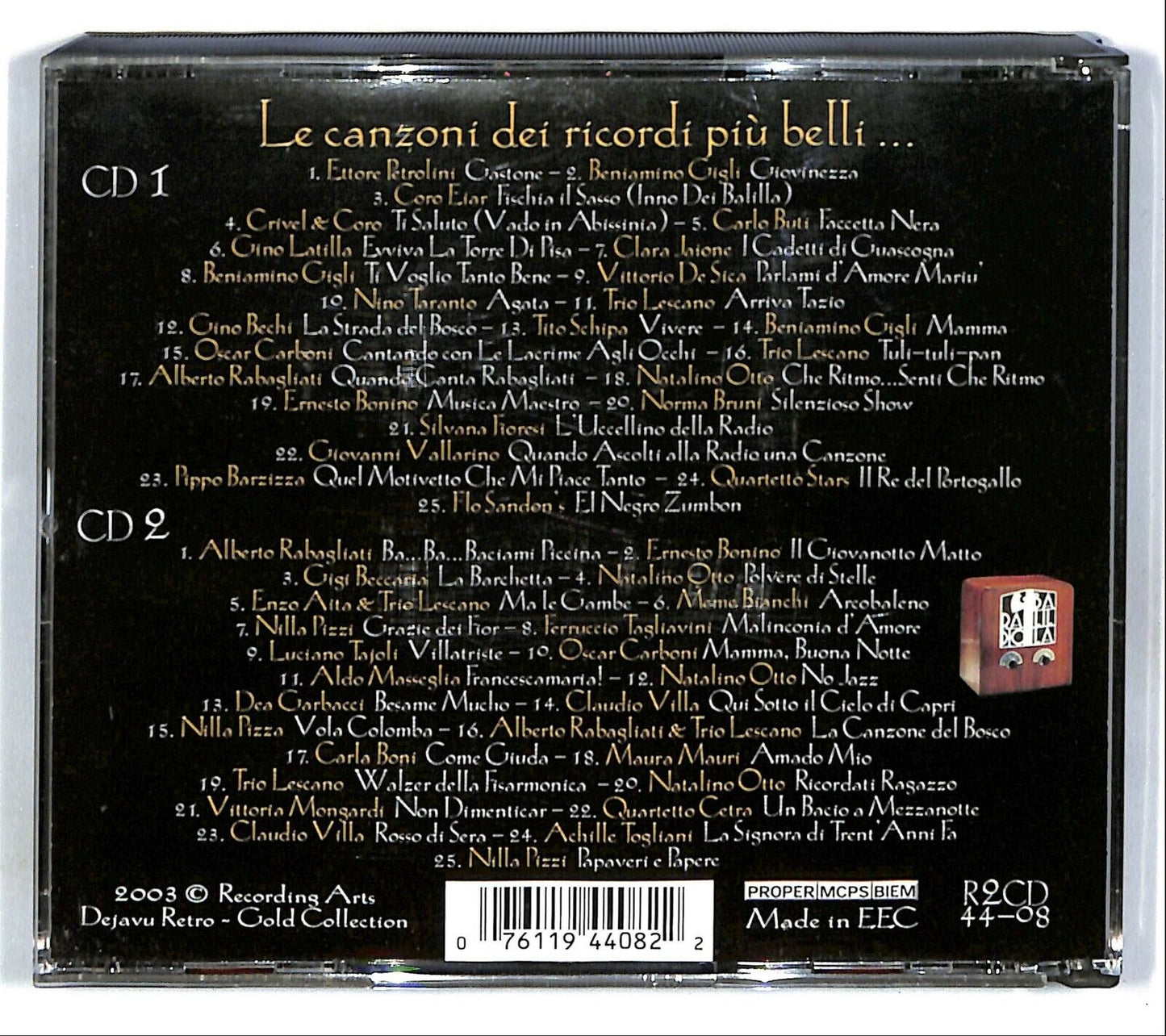 EBOND Various - Le Canzoni Dei Ricordi CD CD031937