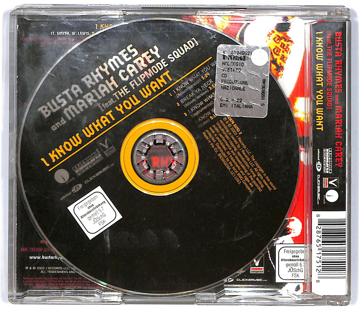 EBOND Busta Rhymes And Mariah Carey - I Know What You Want CD CD032008