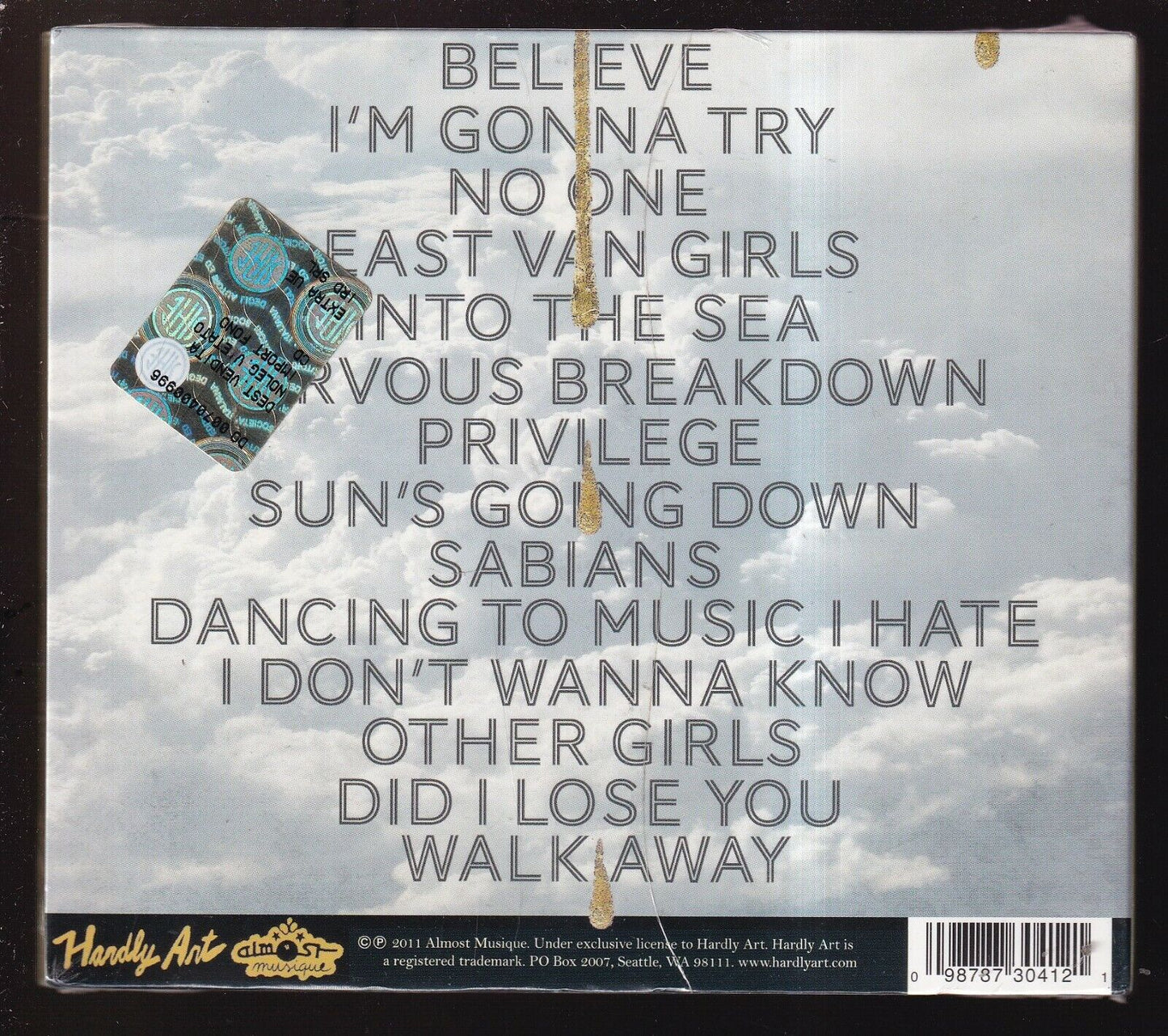 EBOND Shimmering Stars - Violent Hearts Digipack5014 CD CDS001372