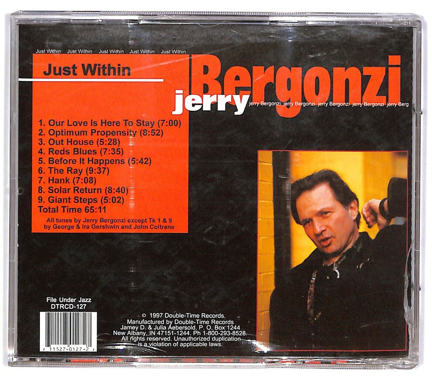 EBOND Jerry Bergonzi - Just Within CD CD033047