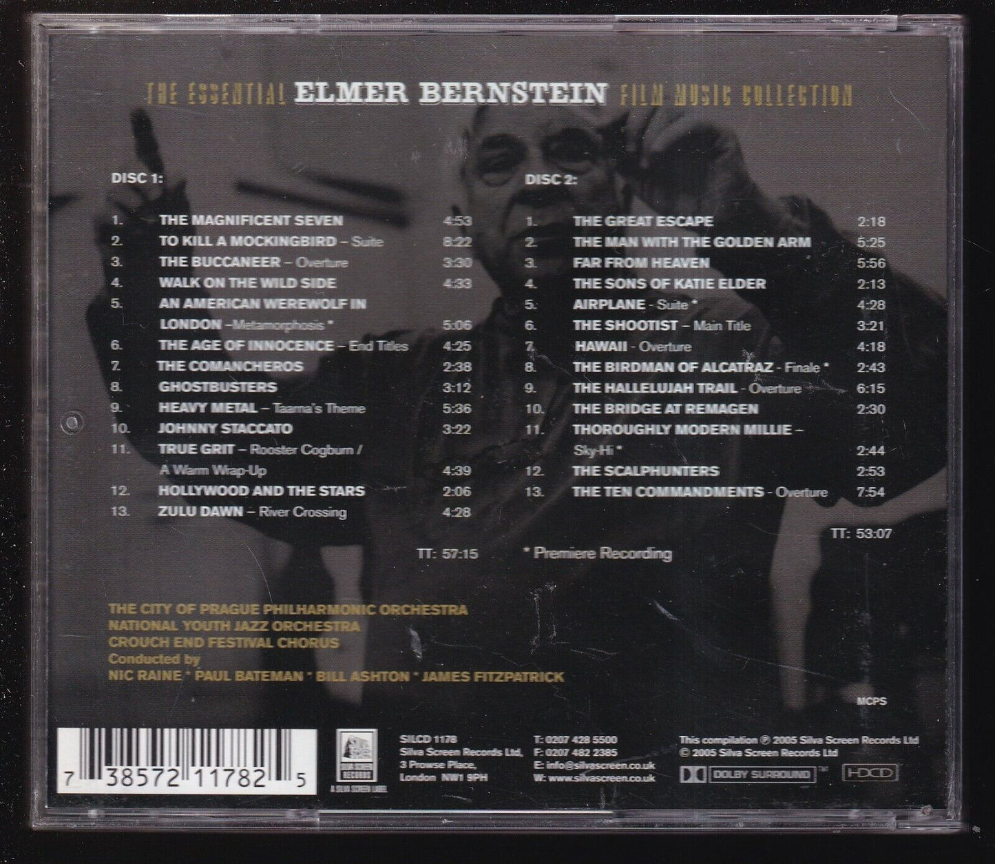 EBOND Elmer Bernstein - Essential Elmer Bernstein Film Music Collect CD CD030712