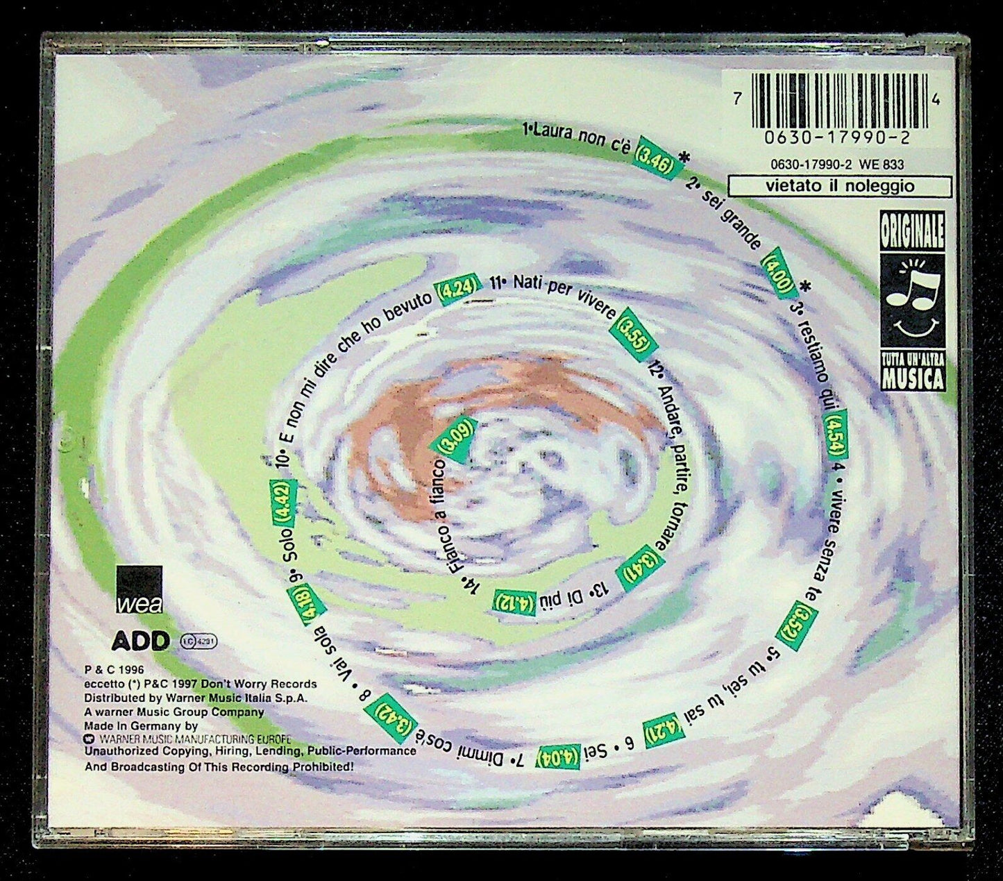 EBOND Nek - Lei, Gli Amici E Tutto Il Resto CD CD016009