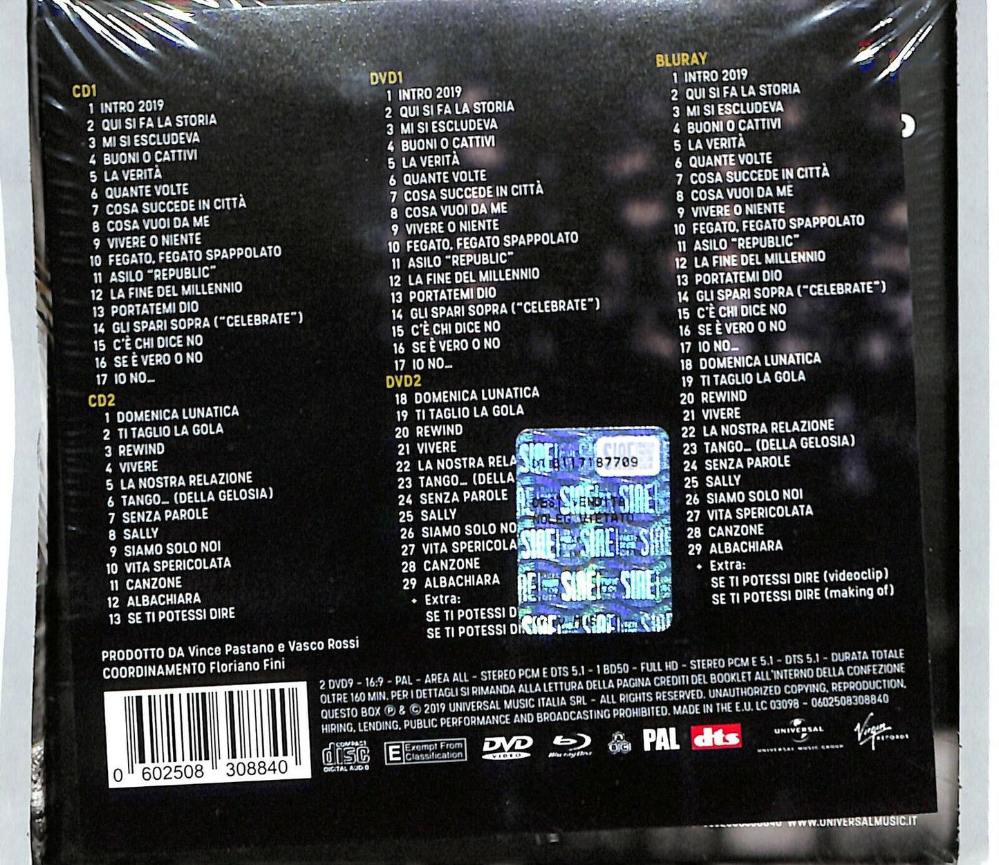 EBOND Vasco Rossi - Vasco Nonstop Live CD CD033538