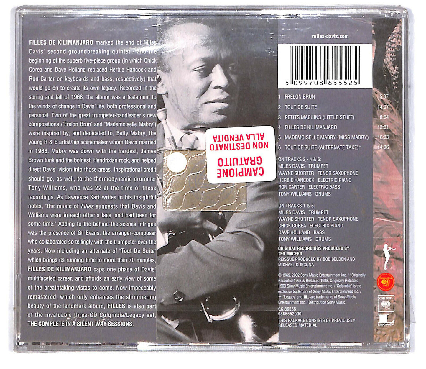 EBOND Miles Davis - Filles De Kilimanjaro CD CD032713