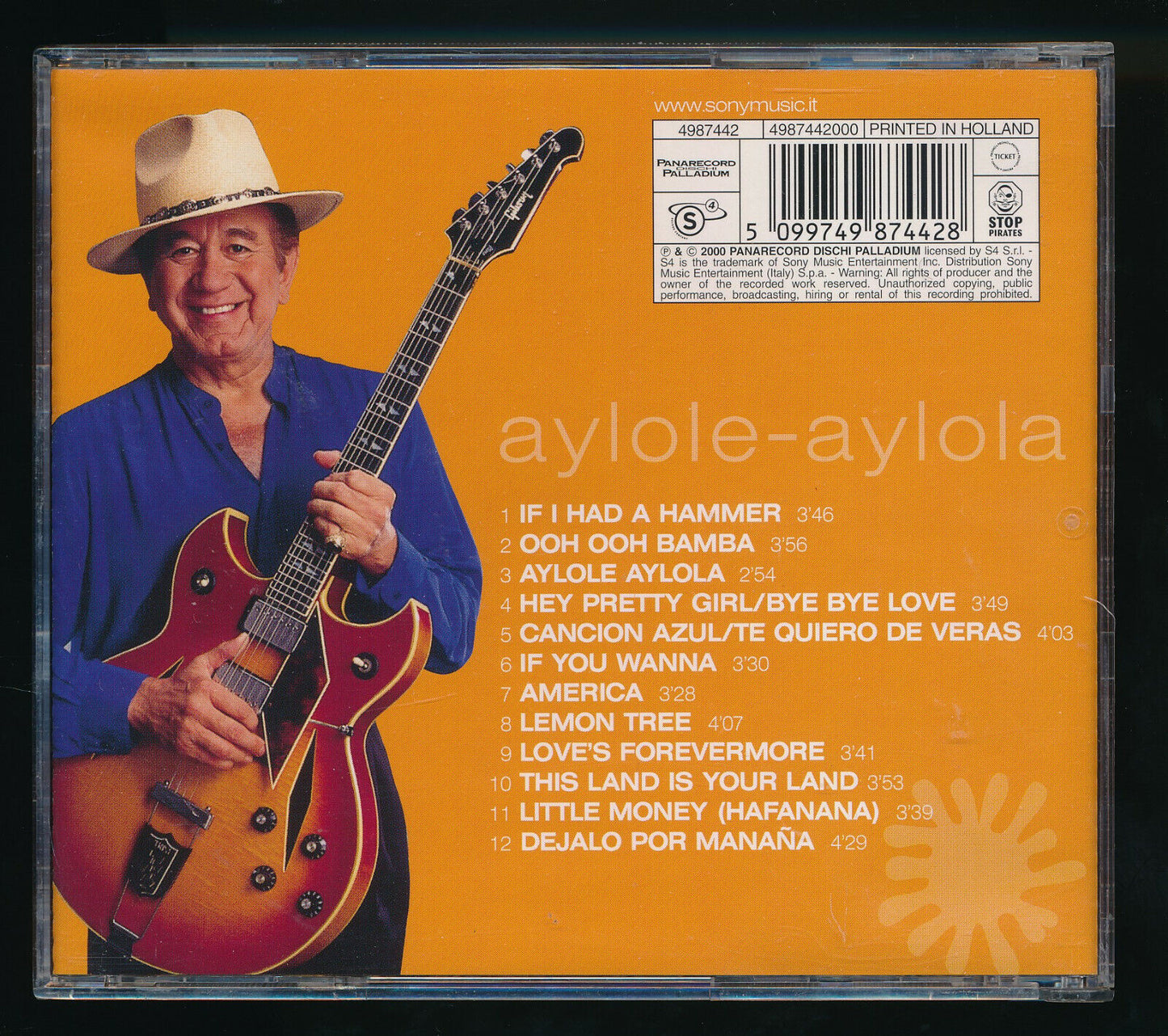 EBOND Trini Lopez Aylole-aylola CD CD029861