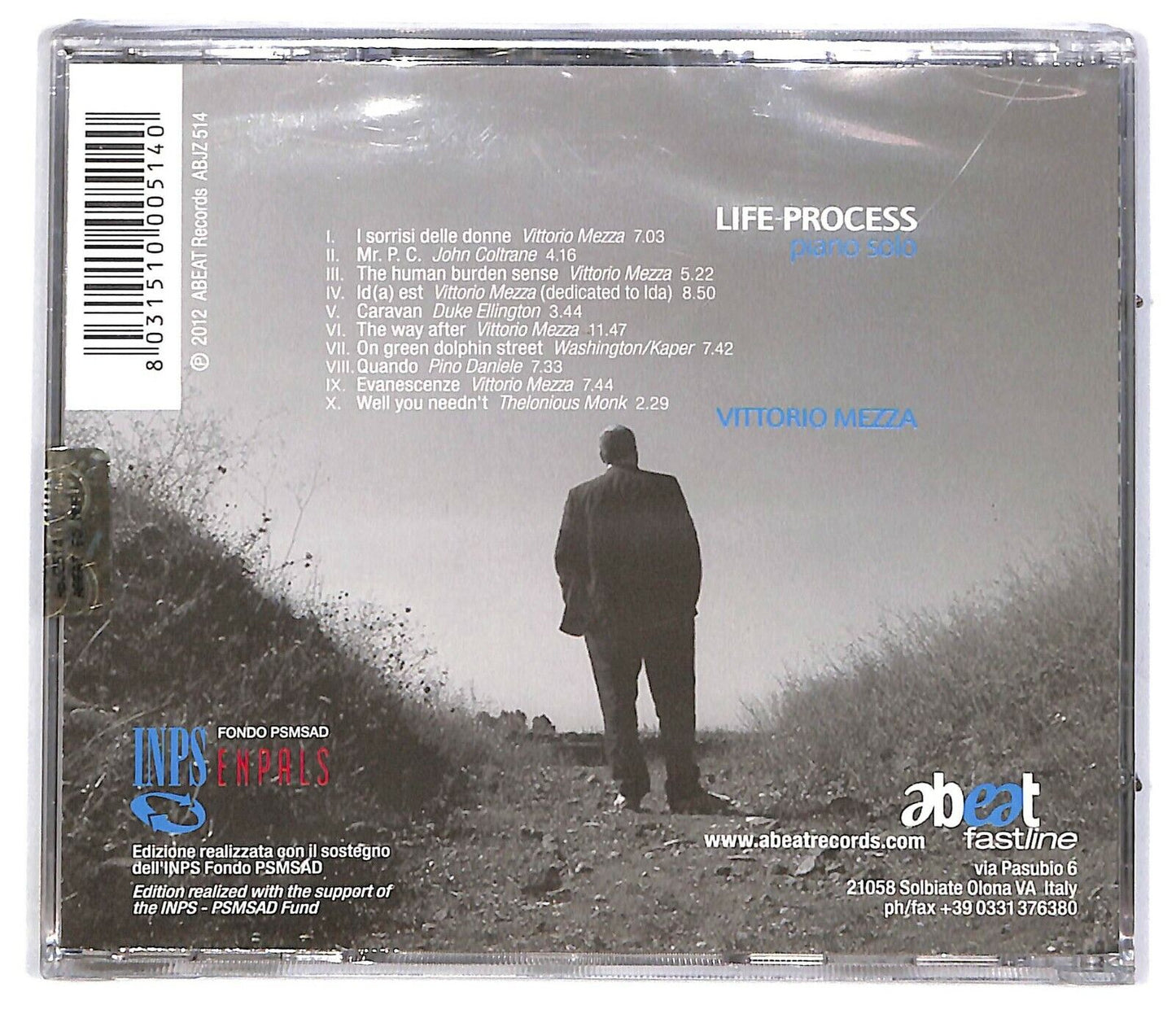 EBOND Vittorio Mezza - Life Process CD CD031508