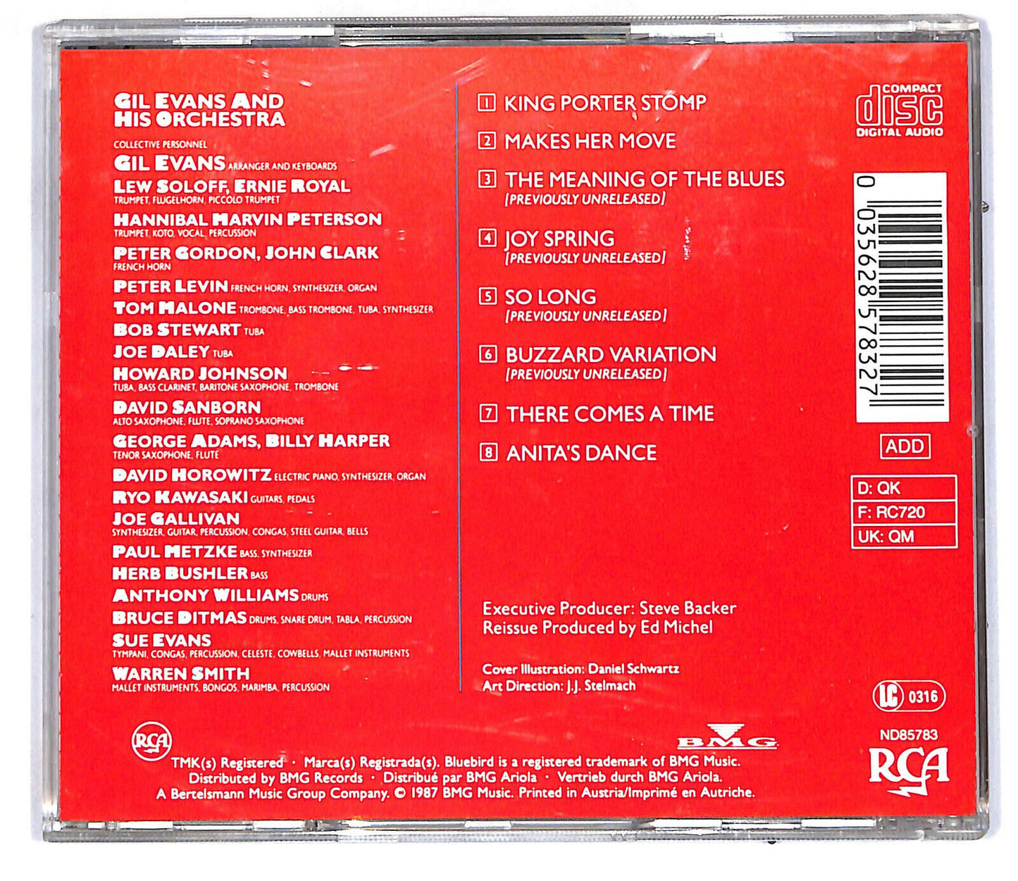 EBOND Gil Evans - There Comes A Time CD CD033129