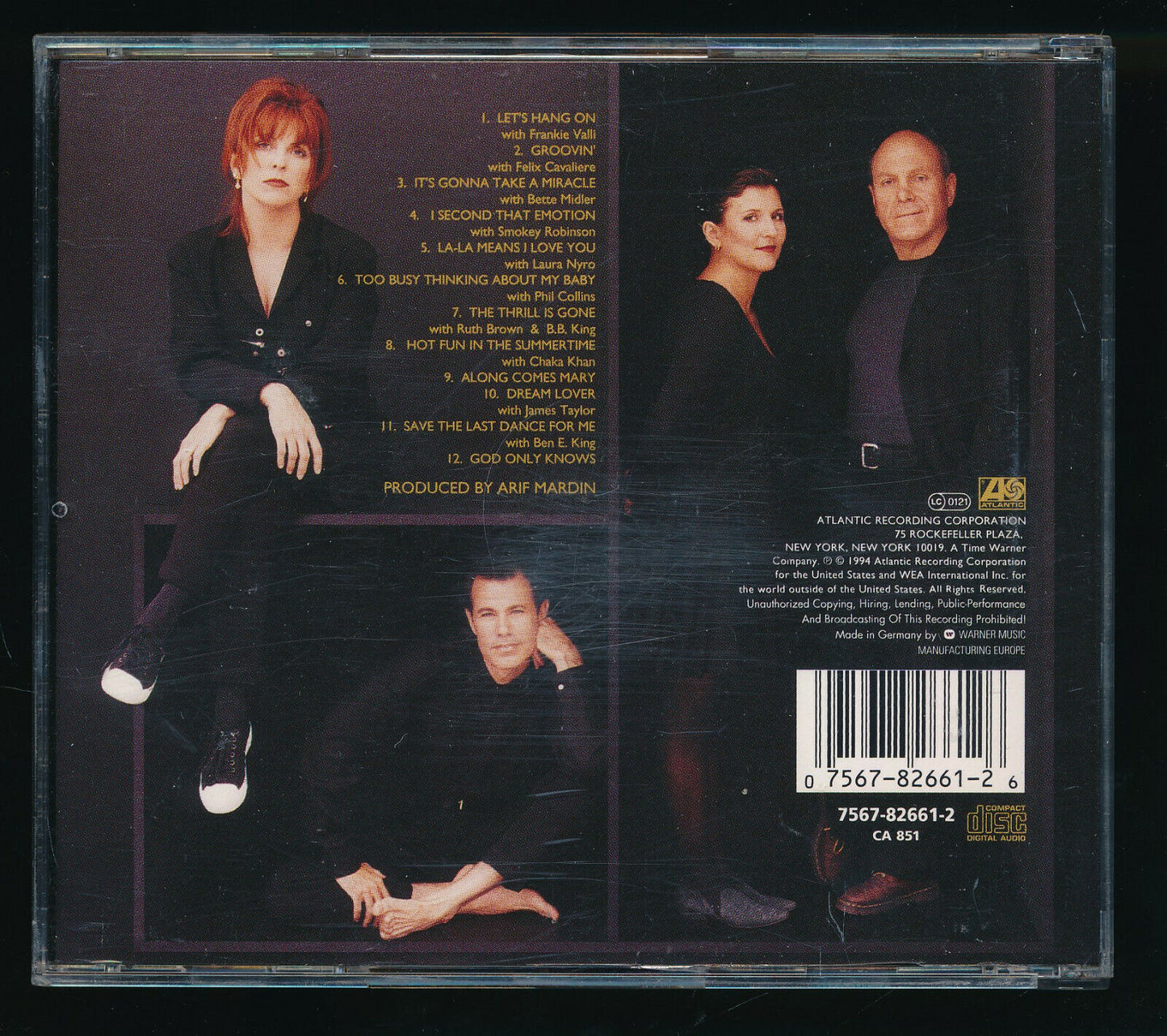 EBOND The Manhattan Transfer - Tonin' CD CD031038