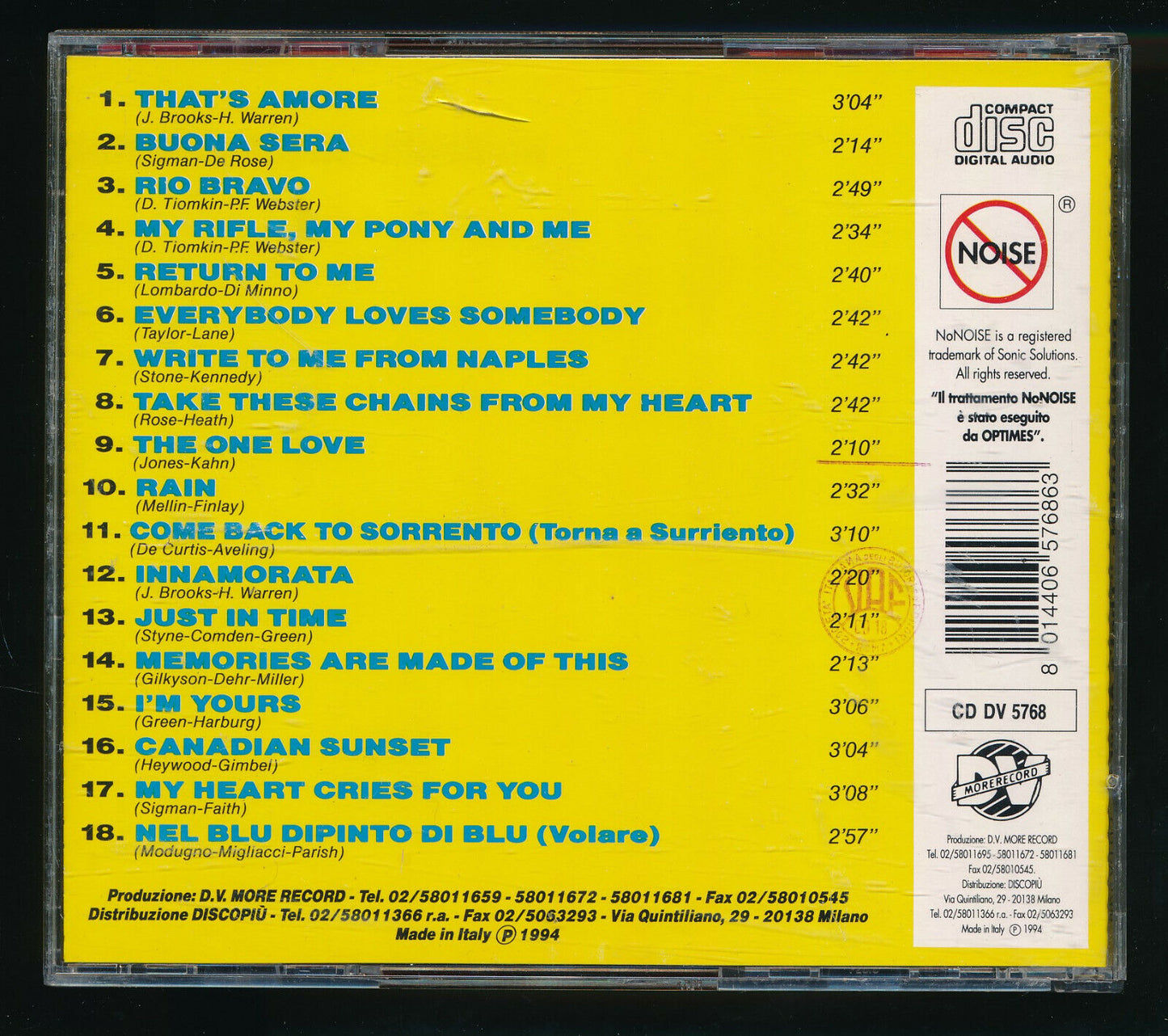 EBOND Dean Martin - That's Amore CD CD030423