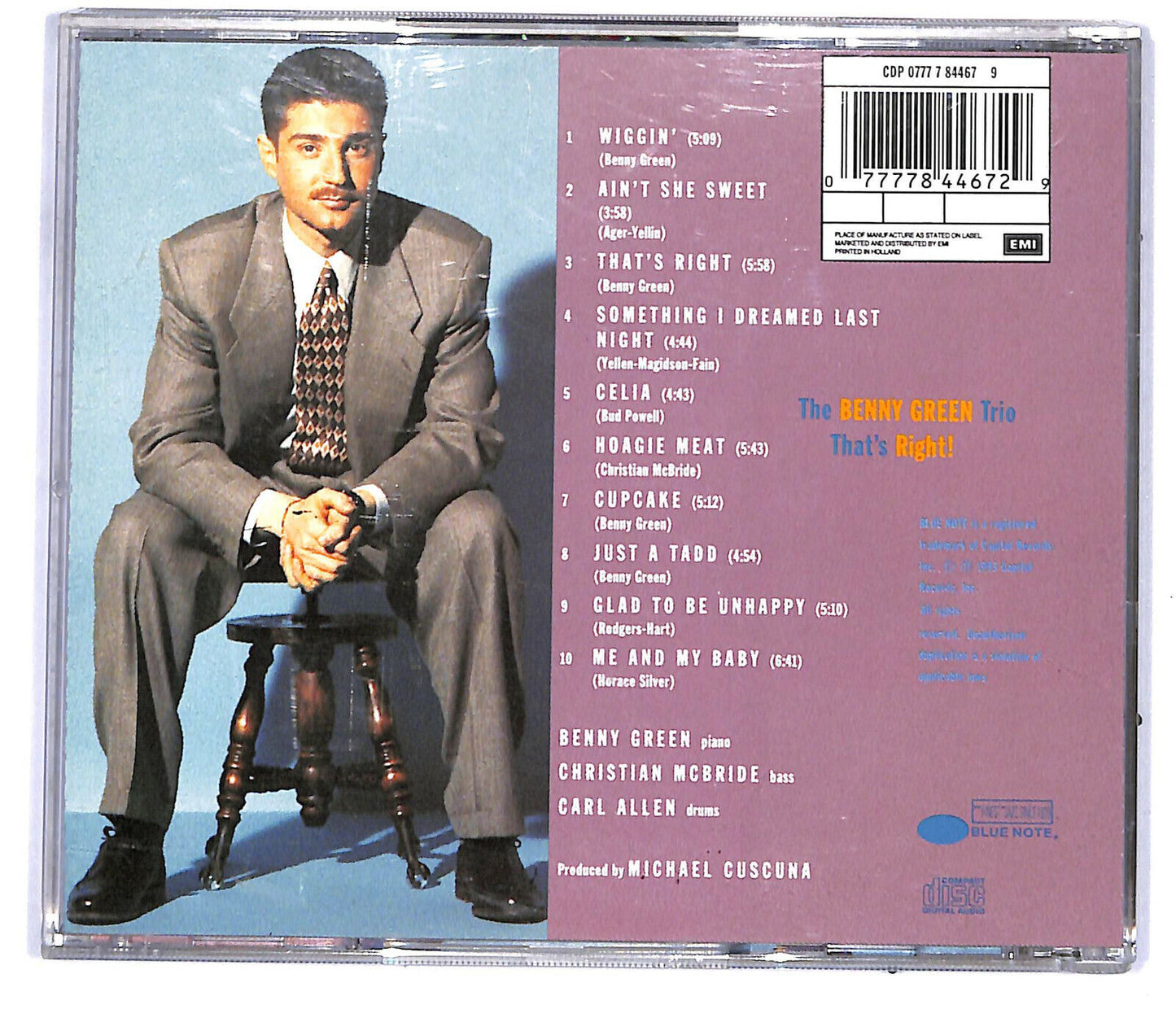 EBOND The Benny Green Trio - That's Right! CD CD032057