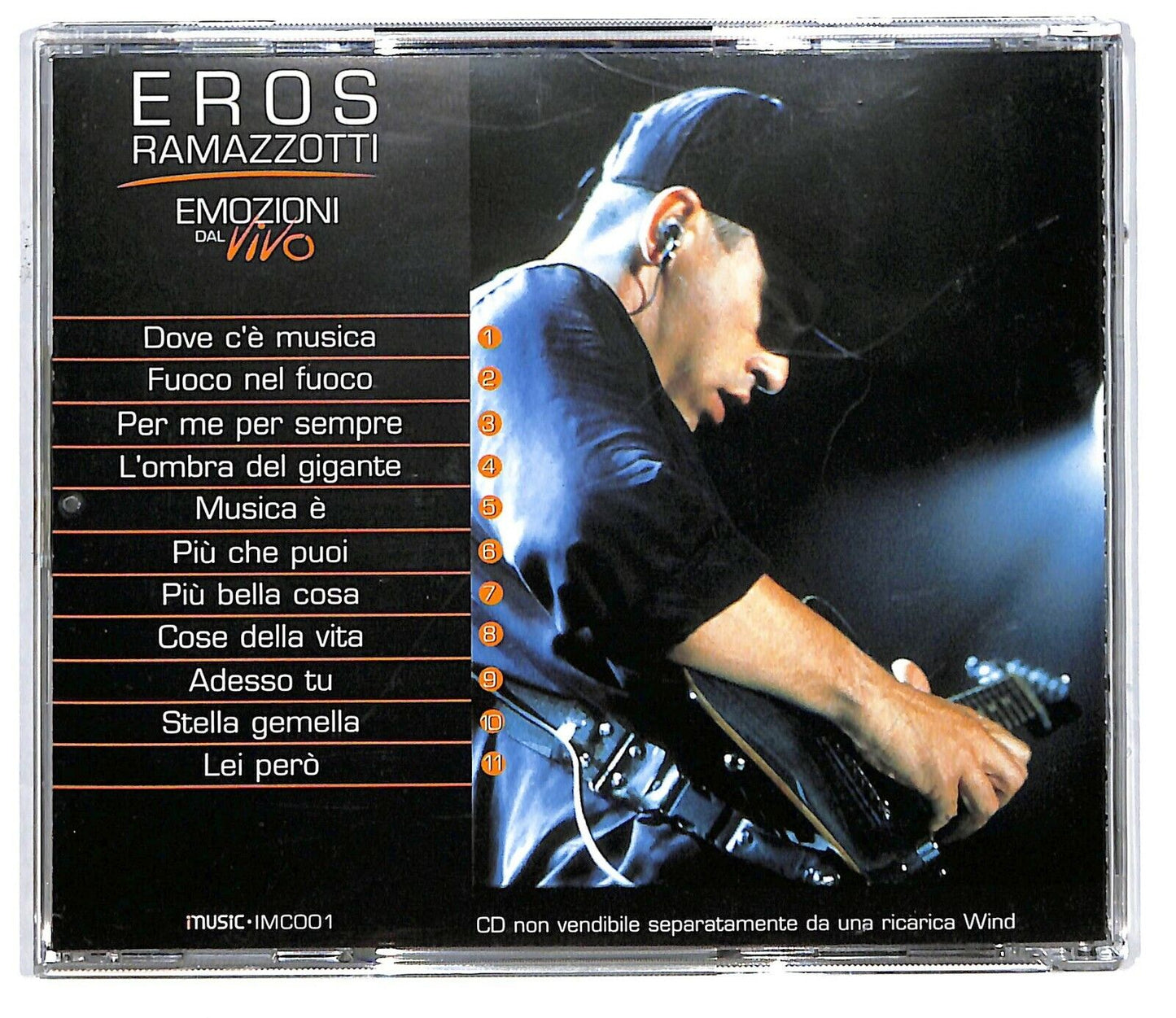EBOND Eros Ramazzotti - Emozioni Dal Vivo CD CD033622