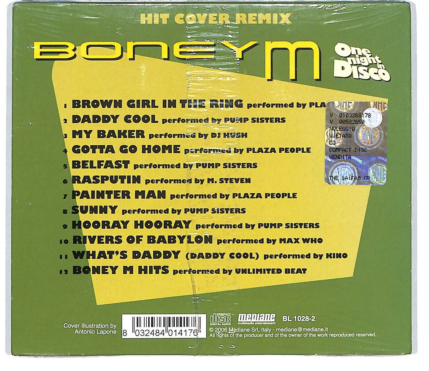EBOND Various - One Night In Disco - Boney M CD CD033855