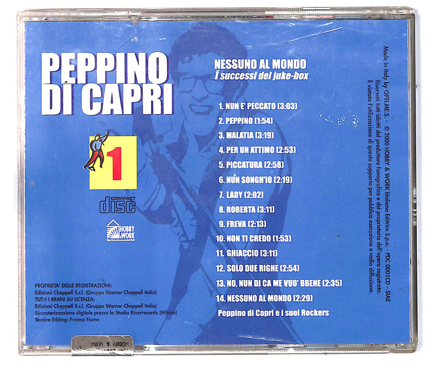 EBOND Peppino Di Capri - Nessuno Al Mondo Editoriale CD CD031854
