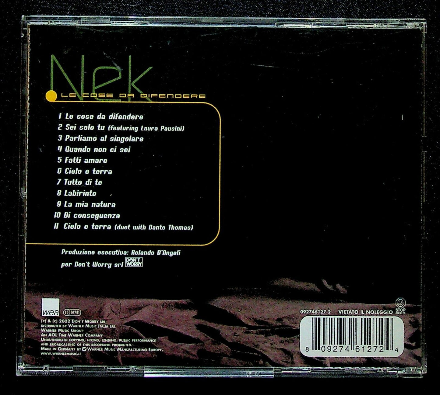 EBOND Nek - Le Cose Da Difendere CD CD017012
