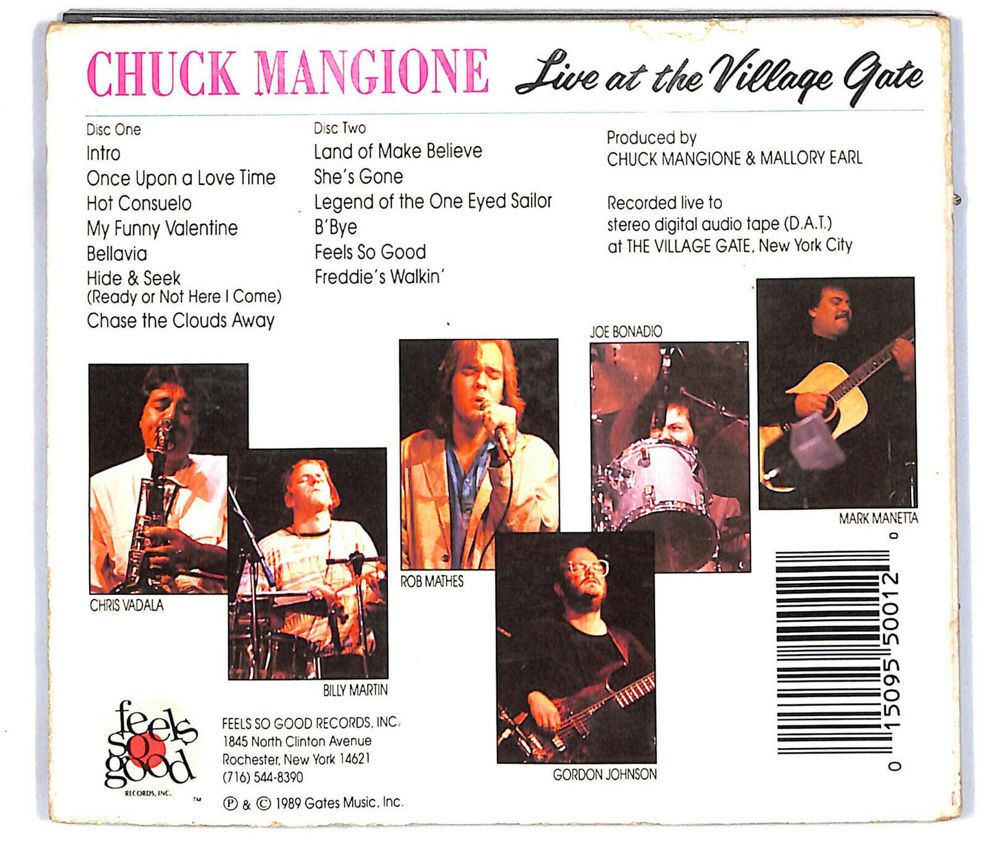 EBOND Chuck Mangione - Live At The Village Gate CD CD032718