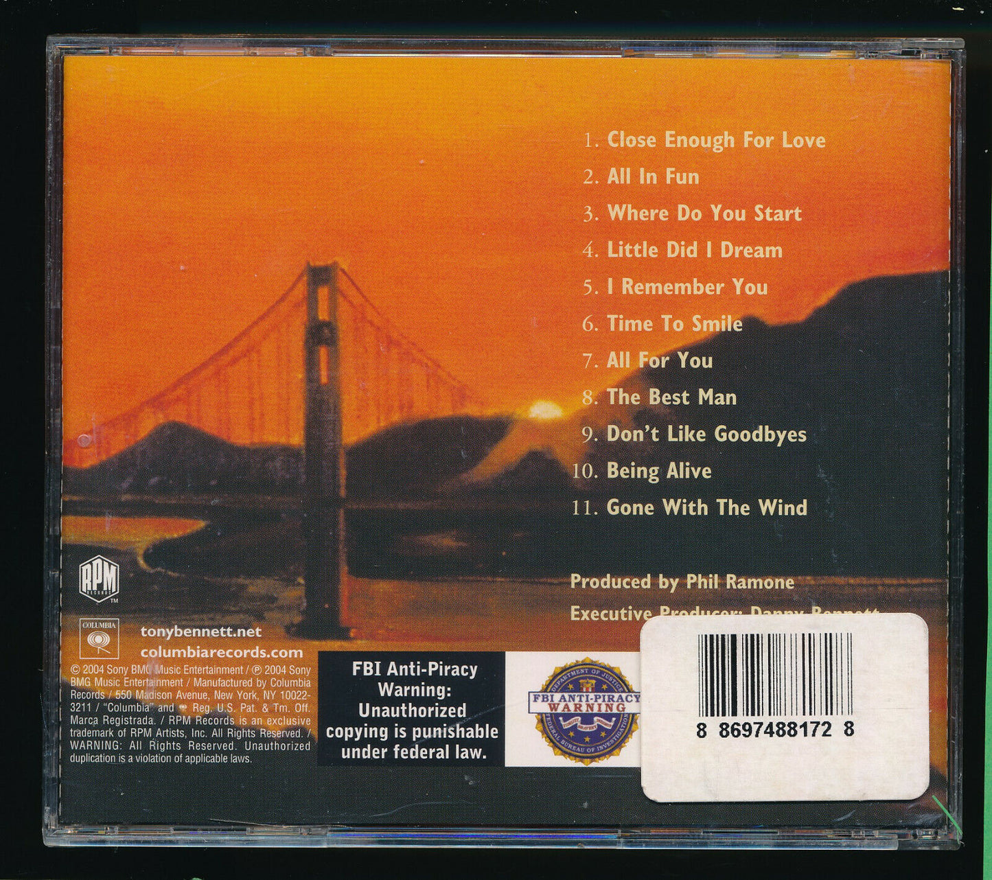 EBOND Tony Bennett - The Art Of Romance CD CD029108