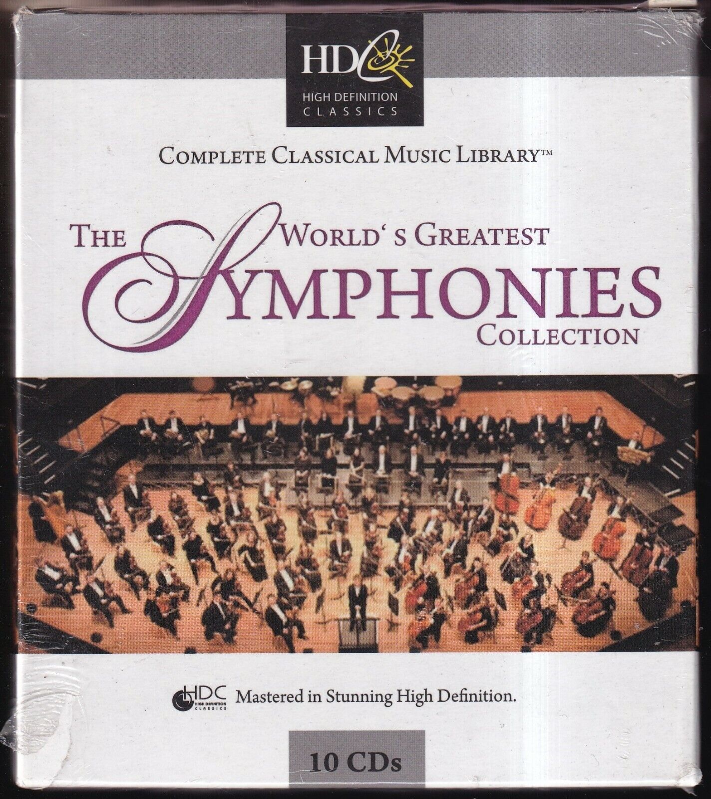 EBOND The World's Greatest Symphonies Collection Cofanetto 105012 CD CDS001339