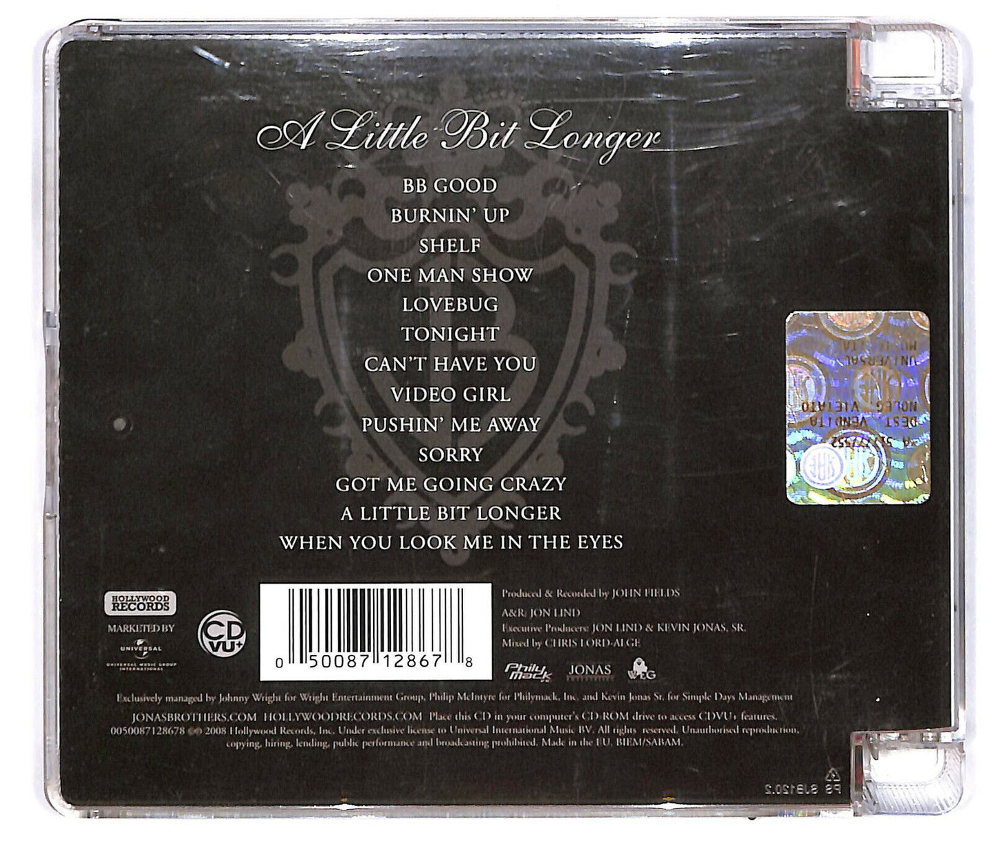 EBOND Jonas Brothers - A Little Bit Longer CD CD031635