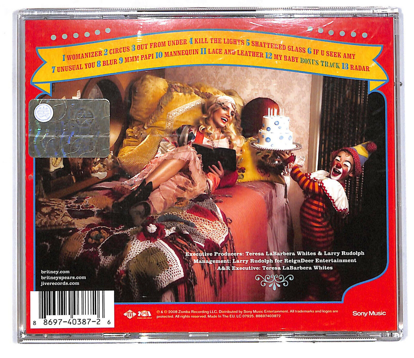 EBOND Britney Spears - Circus CD CD033158