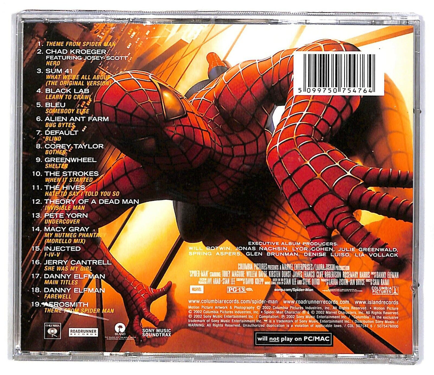 EBOND Various - Music From And Inspired By Spider-man CD CD032364
