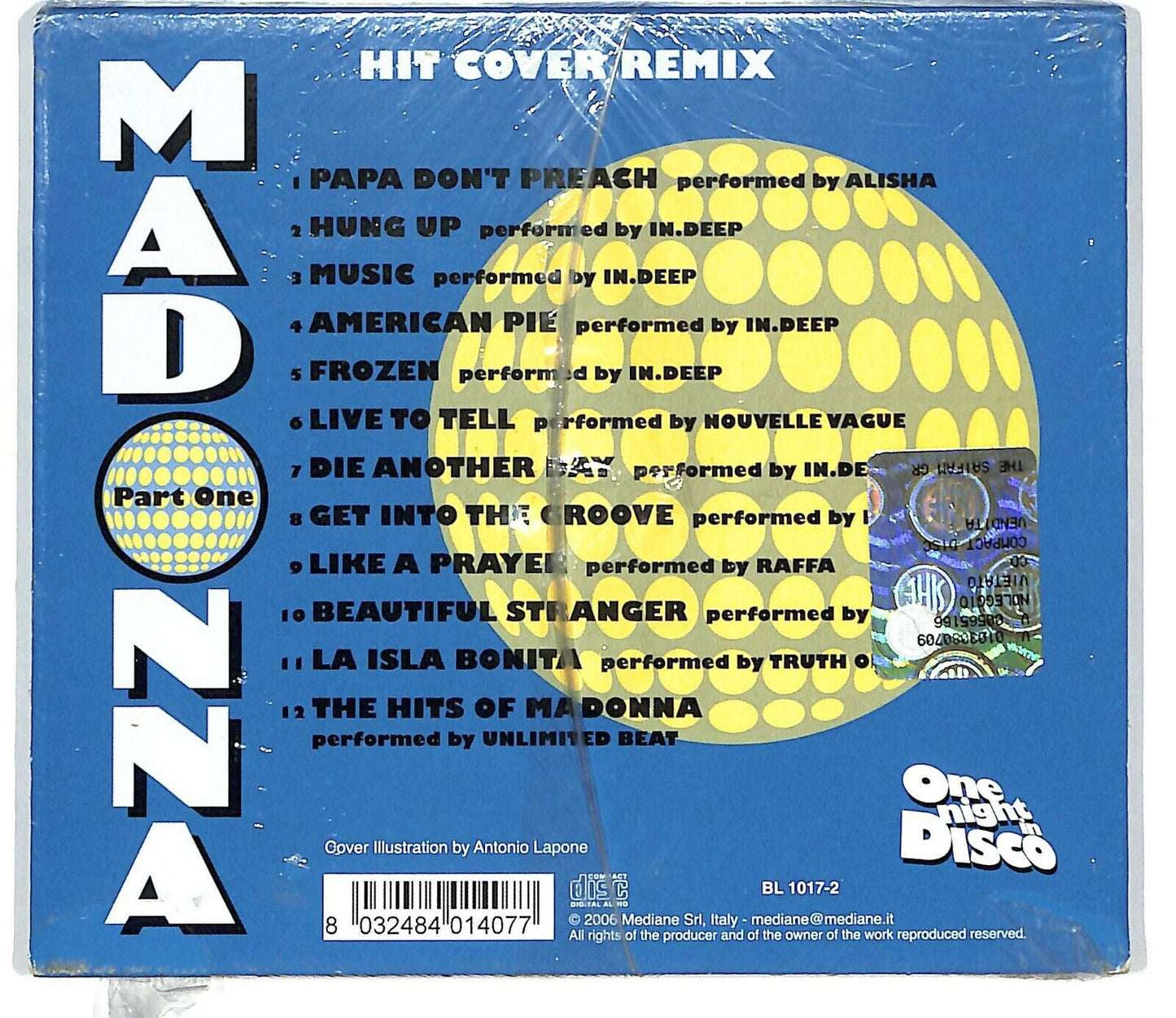 EBOND Various - One Night In Disco - Madonna Pt. 1 CD CD033827